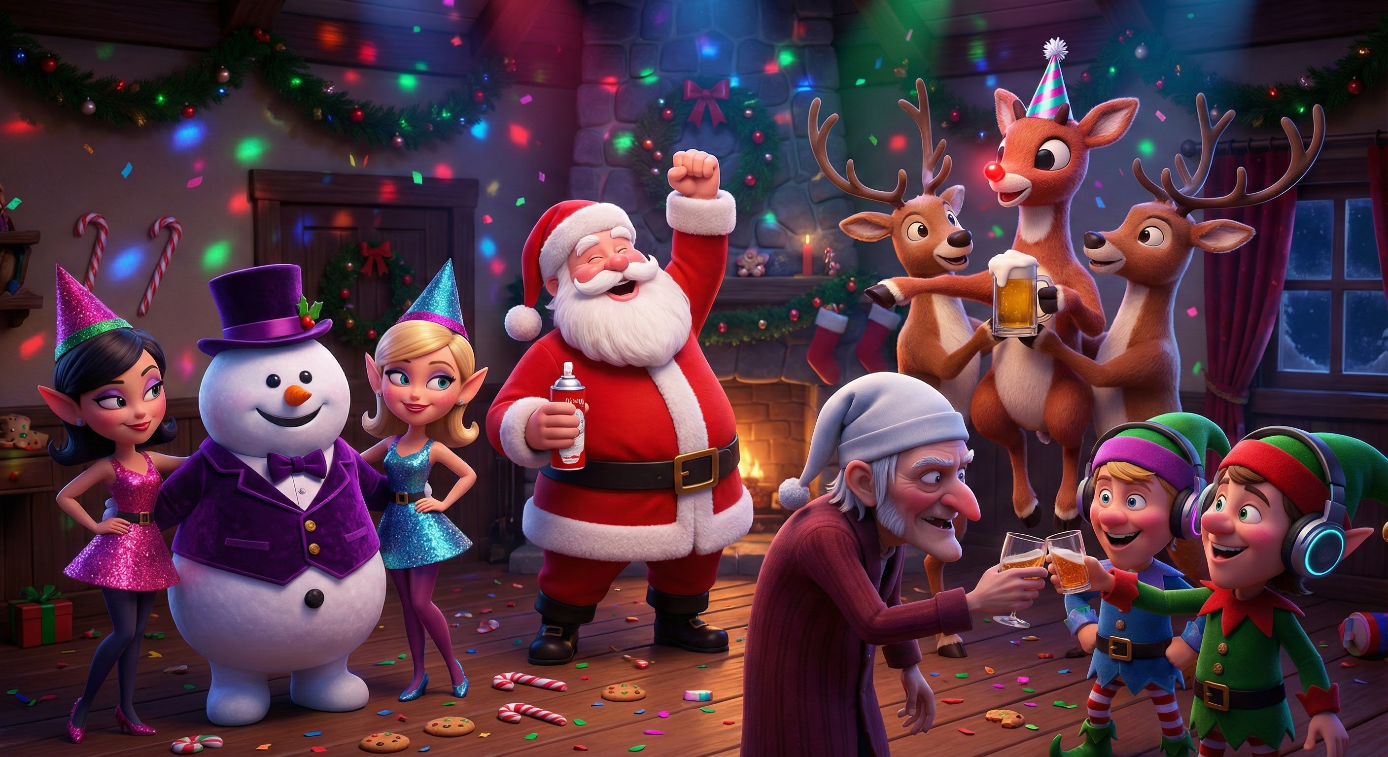 Santa's Speak Easy!!